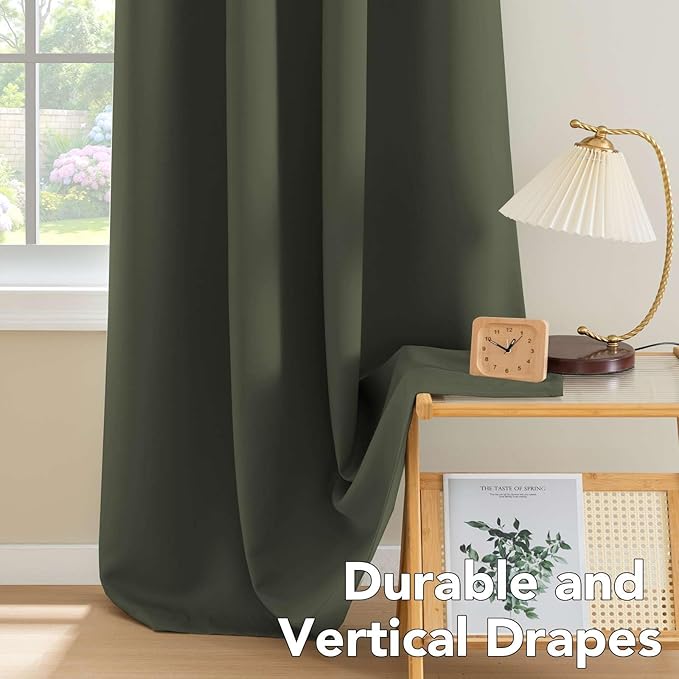 H.VERSAILTEX Blackout Curtains for Bedroom Thermal Insulated Room Darkening