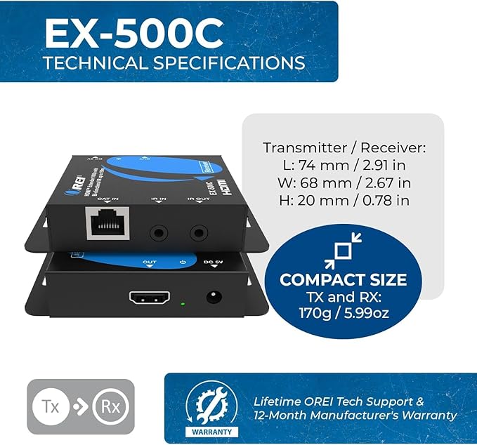 OREI HDMI Over Ethernet Extender