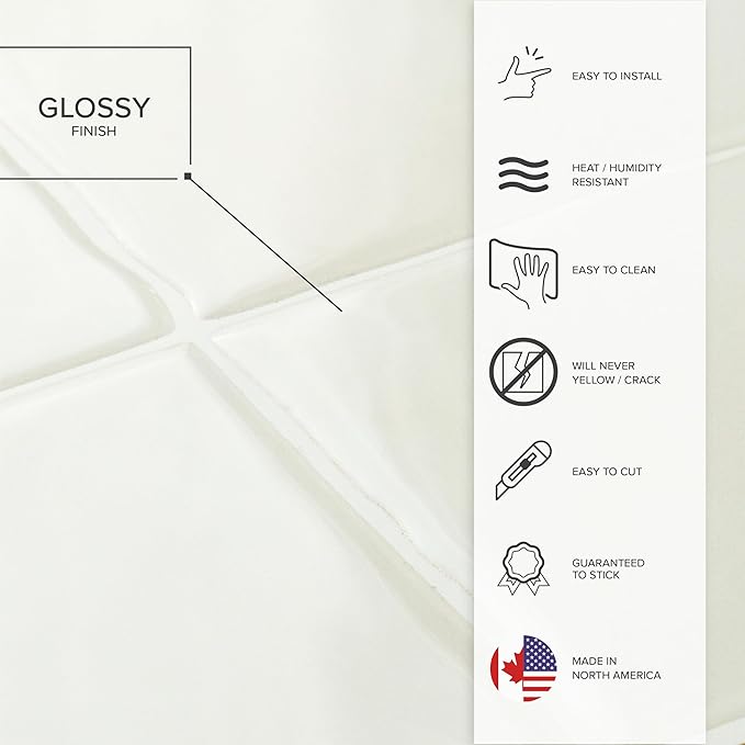 SMART TILES Peel and Stick Backsplash
