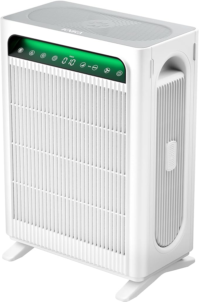 KNKA Air Purifier for Home Bedroom Large Room Up to 3, 500 Ft², HEPA Air Cleaner