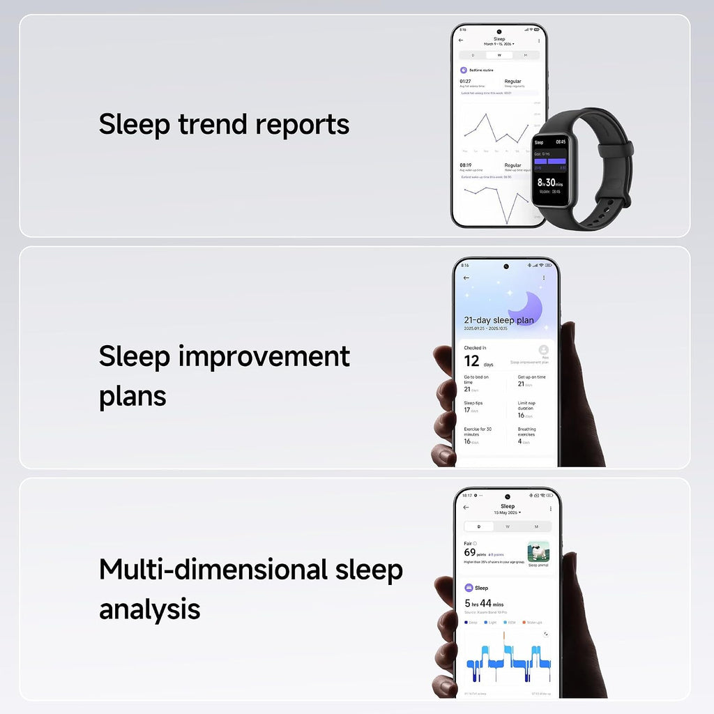 xiaomi smart band 10 pro amoled gps 21-day, package contents
