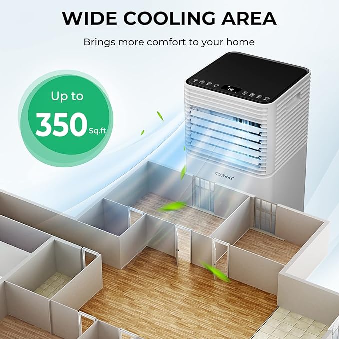 COSTWAY Portable Air Conditioner, 10000 BTU AC Cooling