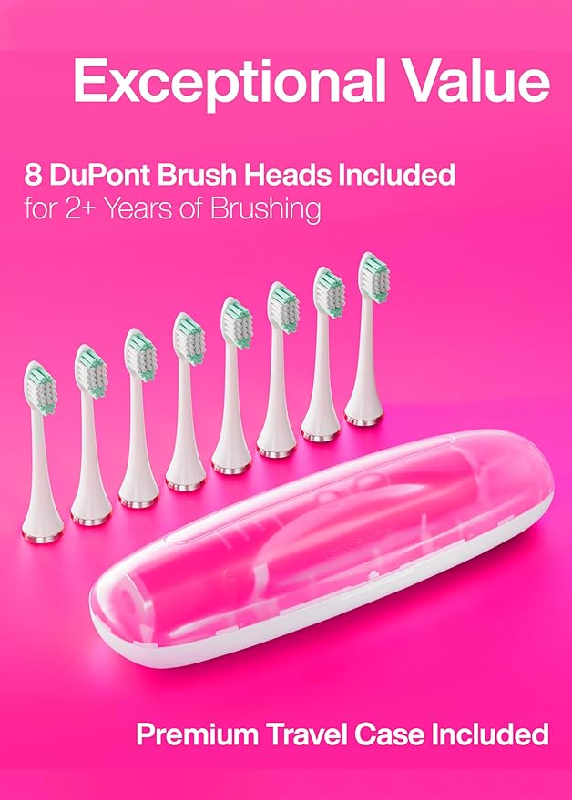 Aquasonic Vibe Series Ultra-Whitening Toothbrush – ADA Accepted Electric