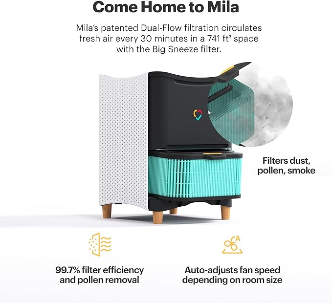 Mila Air Mini Authentic Big Sneeze H13 HEPA Home Replacement Filter