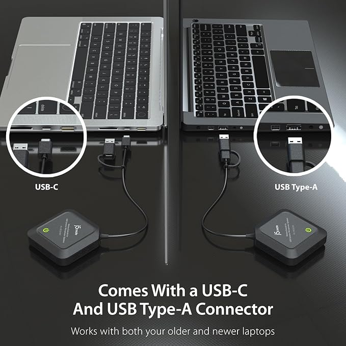 j5create Wireless Extender for USB Webcam, Microphones, or Speakers, No USB