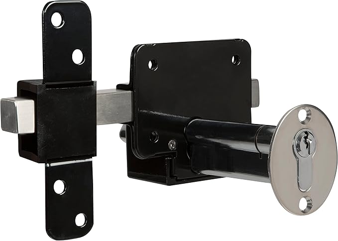 GateMate Long Throw Gate Lock, Euro Profile Gate Lock