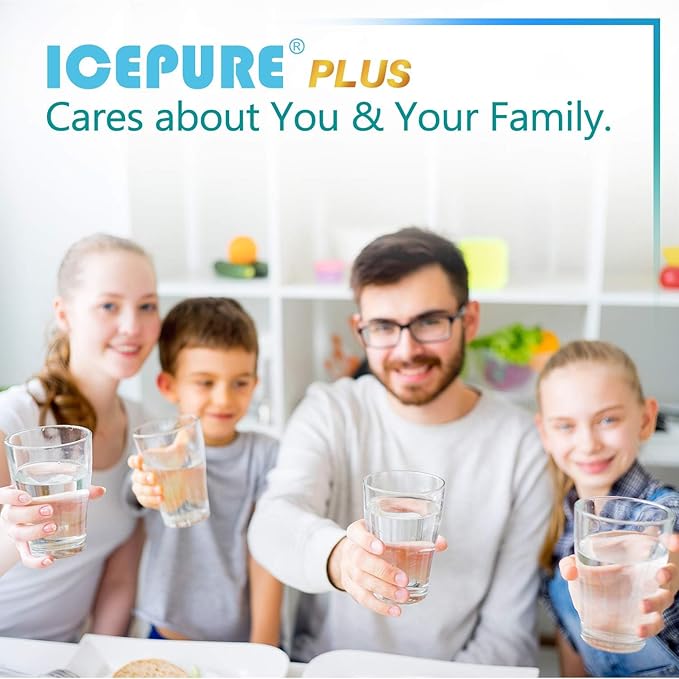 ICEPURE PLUS Remove Heavy Metals NSF/ANSI 53&42 NSF/ANSI/CAN 372 DA29-00003G (4PACK)