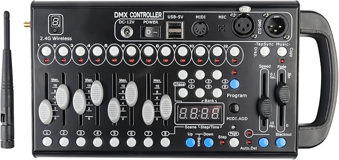 Wireless Dmx Controller 192 Channel Dmx Light Controller