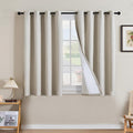 H.VERSAILTEX Linen Curtains 100% Blackout Curtains