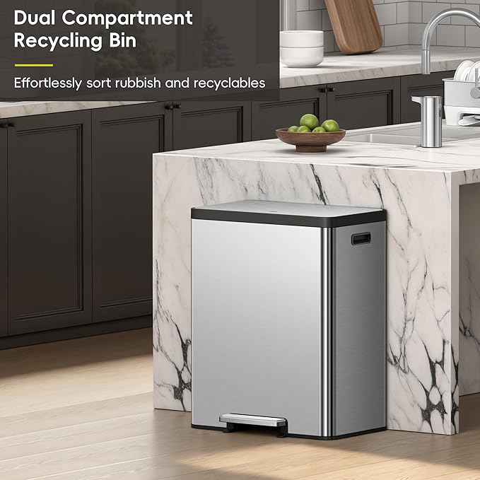 EKO EcoCasa II 36L+24L Dual Trash Can