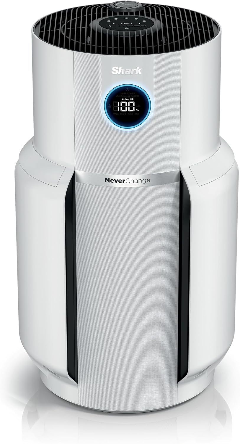 Shark NeverChange Air Purifier Max with Odor Neutralizer, HP302, Dove