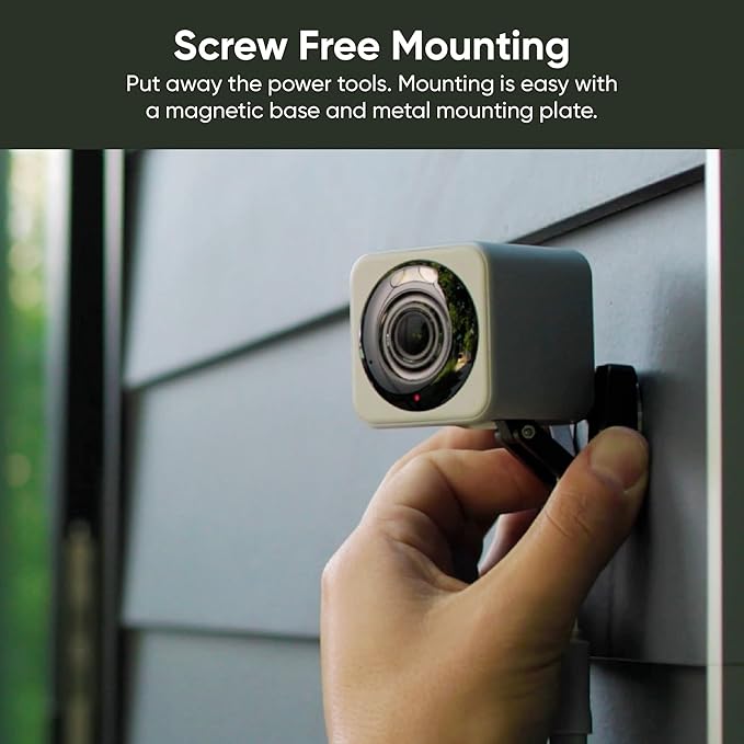 WYZE Cam v4, 2.5K AI Security Camera, Indoor/Outdoor Cameras (2 Pack)