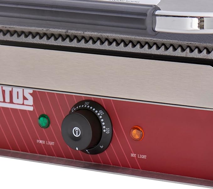 Kratos Commercial Electric Panini Sandwich Grill