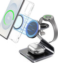 Bonola Wireless Charger for Samsung: Magnetic 3 in 1 Wireless Charging Station