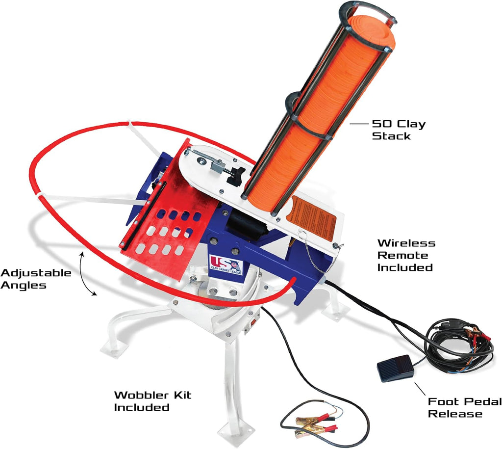 Do All Outdoors USA Clay 50 Clay Automatic Clay Pigeon Thrower