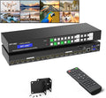 MT-VIKI 4K HDMI Matrix Switch 8X8 w/Web GUI & 3.5mm Stereo Audio Extraction