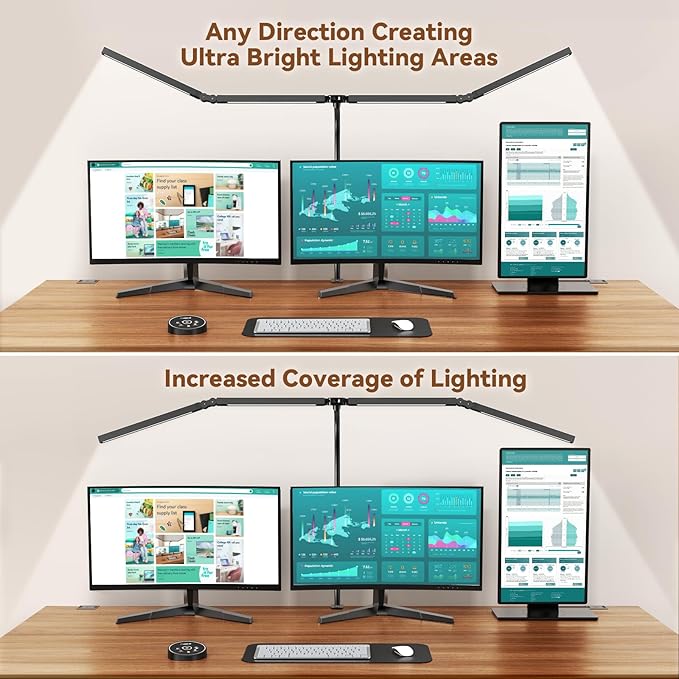 Pzloz Led Desk Lamps for Home Office
