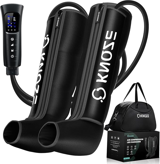 KNQZE Air Compression Recovery System, Foot and Full Leg Recovery Boots