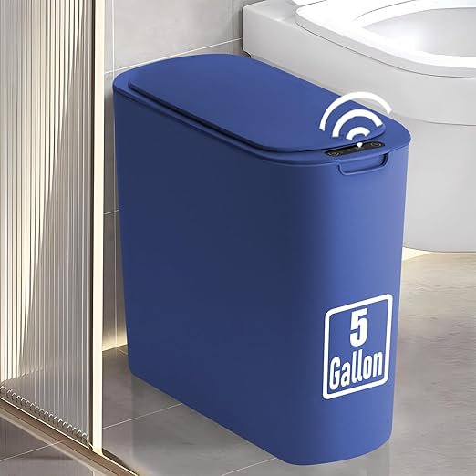 TIPGO 5 Gallon Motion Senor Bathroom Trash Can
