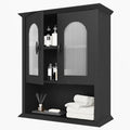 CJL Bathroom Wall Cabinet with Fluted Door, 18.9'' x 23.6'' Medicine Cabinet