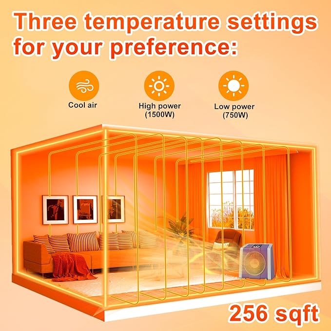 HEATIT Space Heater with Remote