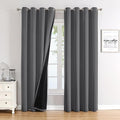 ChrisDowa 100% Blackout Curtains