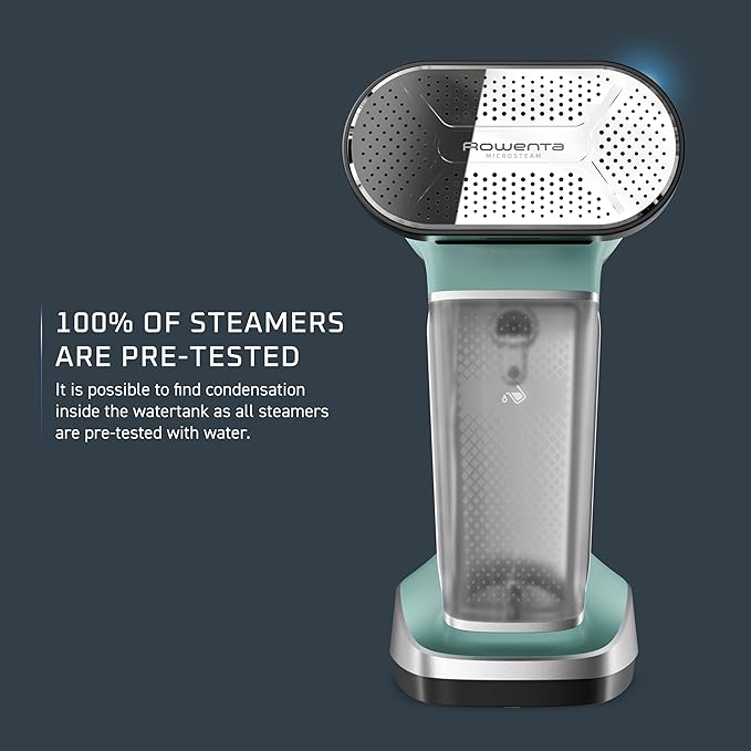 Rowenta Handheld Steamer for Clothes, Pure Force 2in1 Steamer & Iron,