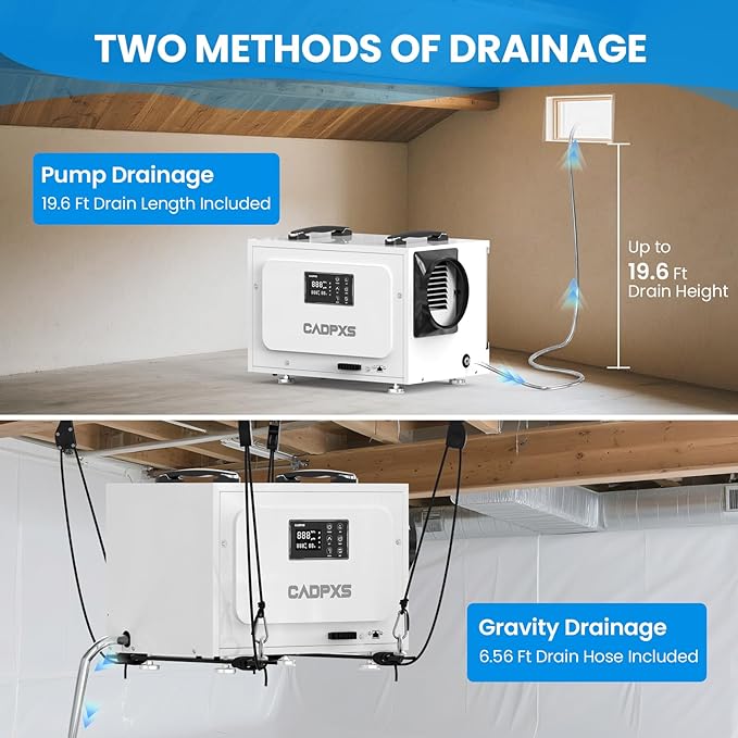 CADPXS Crawl Space Dehumidifier