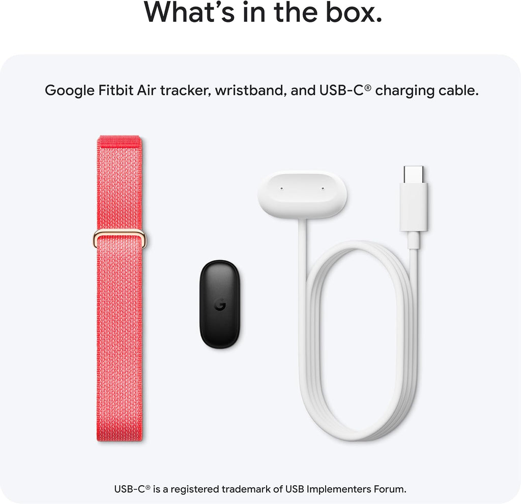 fitbit google air - screenless activity tracker, view 11