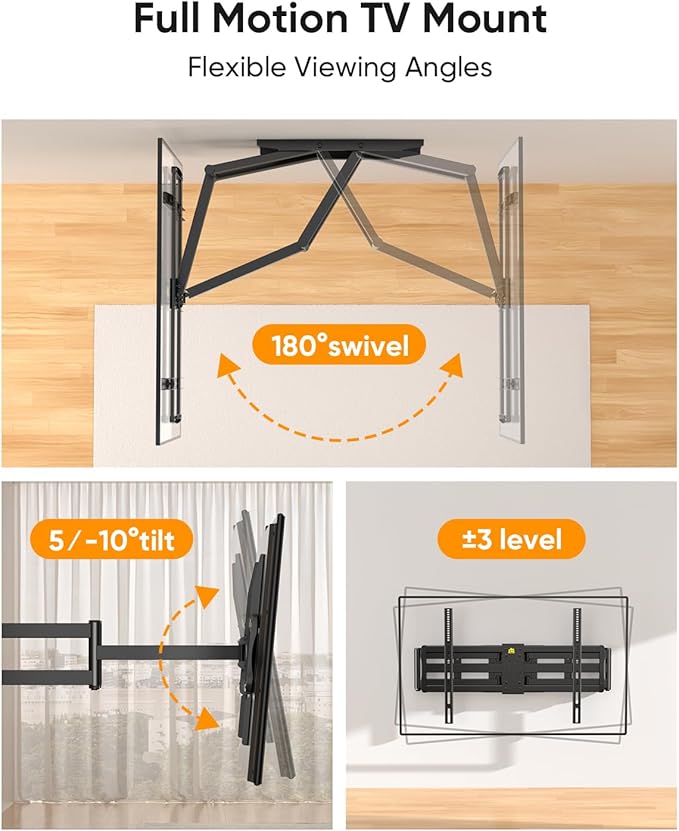 FORGING MOUNT Long Arm TV Wall Mount