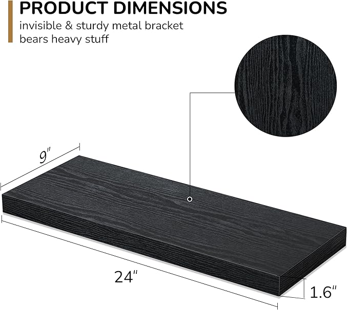 Fun Memories Floating Shelves (2 Pack)