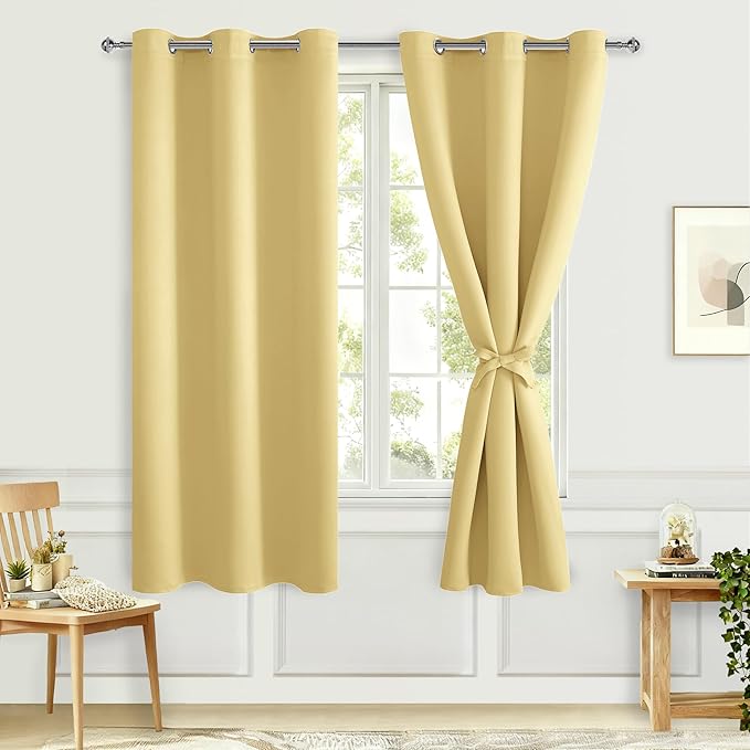 Hiasan Room Darkening Window Curtains