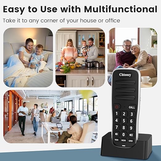 Intercoms Wireless for Home, 1 Mile Long Range for House Business Office