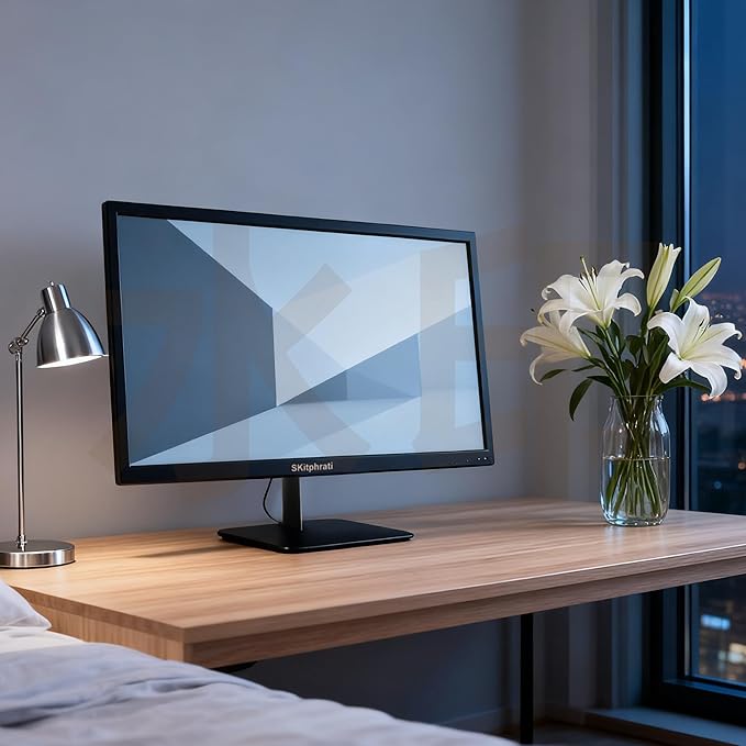 SKitphrati 21.5 Inch Touchscreen Monitor FHD 1920x1080p IPS Screen, VESA Support