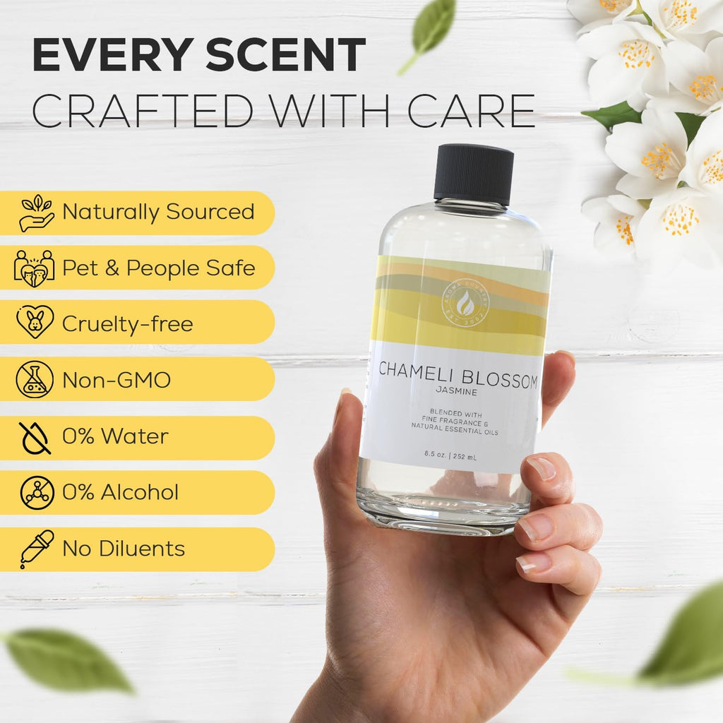 aroma country blossoming jasmine diffuser oil, package contents