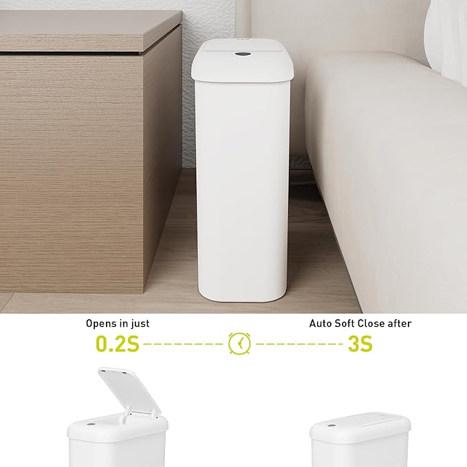 EKO Automatic Bathroom Trash Can