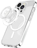 PopSockets Phone Grip for MagSafe, Magnetic Holder- Clear