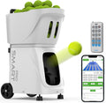 Smart Tennis Ball Machine PT-SMART PRO - 100+ Ball Capacity, Full APP Control, Internal Spin Serve, Ideal for Training & Matches