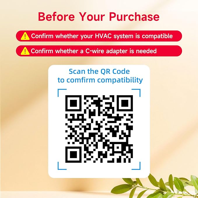 Smart Thermostat for House, WiFi Thermostat Compatible