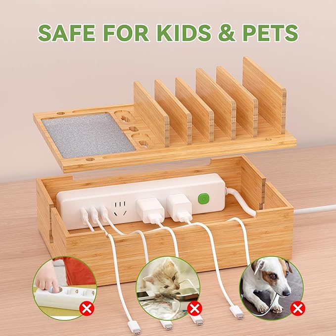 Pezin & Hulin Bamboo Charging Station