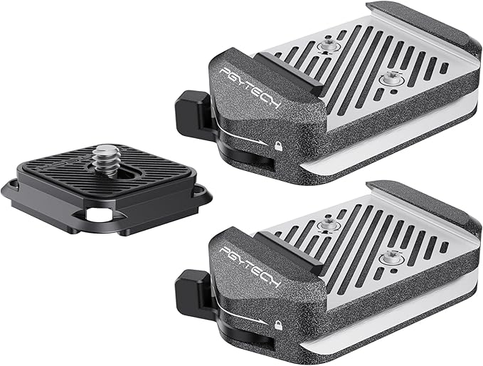 PGYTECH Quick Release Plate & Clamp V2 Kit, Arca Swiss Plate Camera Mount
