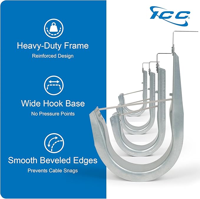 ICC Ceiling Mount J Hook 2” (25-Pack)