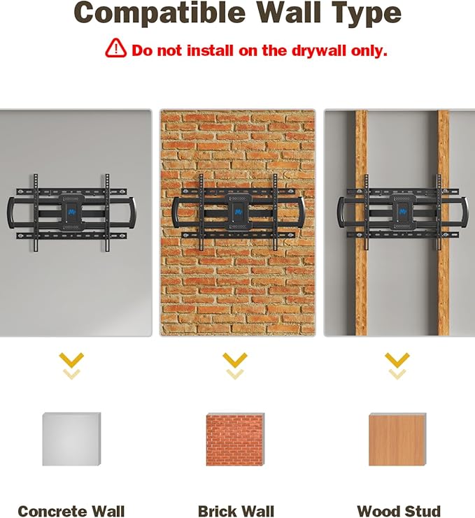 Mounting Dream UL Listed Full Motion TV Wall Mount