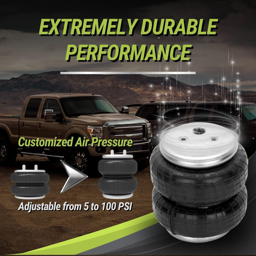 air bag suspension kit for 2014-2026 dodge ram, side view