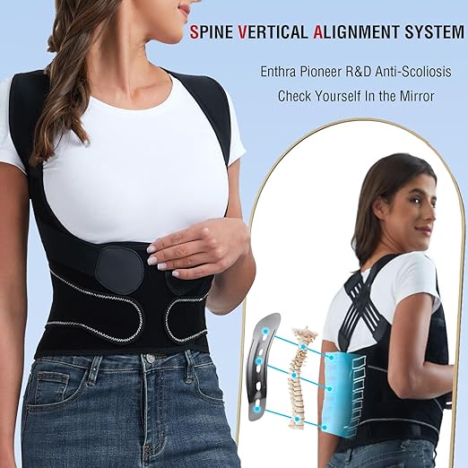 Back Brace Posture Corrector for Women and Men