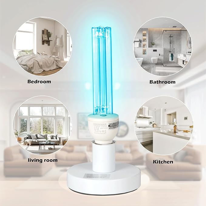 25 Watts UVC Sanitizer Lamp Ozone Free UVC Light Bulb