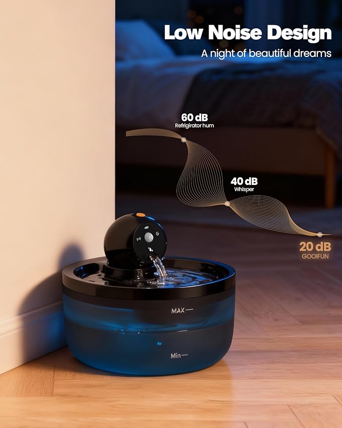 Cat Water Fountain Wireless Cordless: Cat Fountain