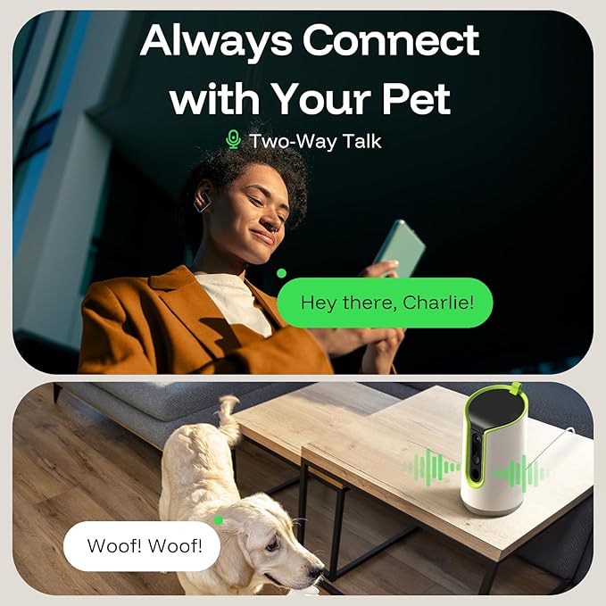 5MP Ultra HD Pet Camera