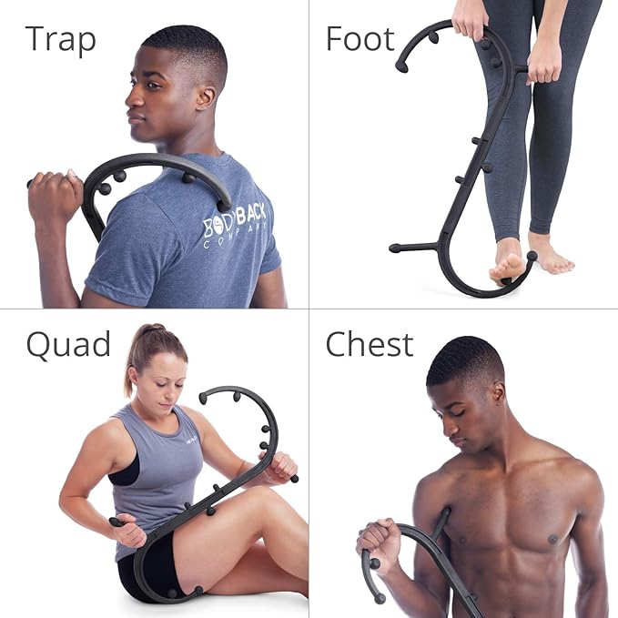 Body Back Buddy Classic USA Made Handheld Full Body Massage Cane Pressure &