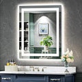 YEELAIT 28x32 Inch LED Bathroom Mirror